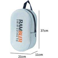 Obasyhig EVA Splash-Resistant Swim & Fitness Bag in Off-White | Size: Medium
