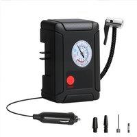 Manan 150PSI Portable Electric Car Tyre Inflator Digital Air Compressor Pump in Black
