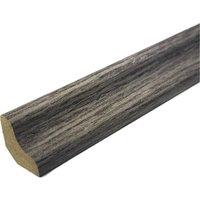 Vinyl Flooring UK Laminate & Wood Floor Scotia Beading (18mm) Pack of 5 in Grey