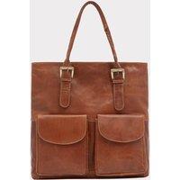 Lloyd Baker Women's Mandvi Leather Tote Bag in Dark Brown