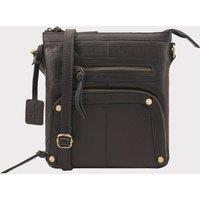 Lloyd Baker Women's Ranchi Leather Cross Body Bag in Black