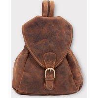 Lloyd Baker Women's Satna Leather Backpack in Dark Brown