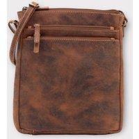 Lloyd Baker Women's Alwar Leather Cross Body Bag in Dark Brown