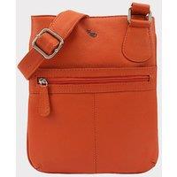 Lloyd Baker Women's Auli Leather Cross Body Bag in Burnt Orange