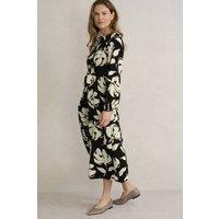 Hobbs London Women's Evelyn Dress in True Black | Size: 6