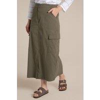 Craghoppers Women's NosiLife Pro Midi Insect-Repellent Skirt in Green | Size: 16