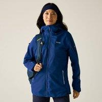 Regatta Women's Hamara IV Hooded Waterproof Jacket in Midnight | Size: 12