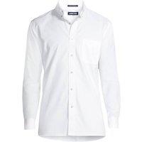Lands' End Men's Non-iron Supima Oxford Shirt, Traditional Fit in White | Size: 16.5 neck/34 sleeve