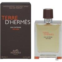 Hermes Men's Intense Vetiver Eau De Parfum Spray 100ml in Clear
