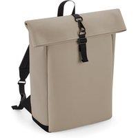 Bagbase Men's Roll Top PU Backpack in Pink