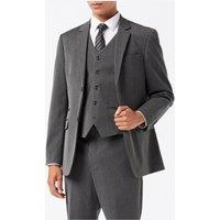 XPOSED Men's JROSS Formal Suit Jacket & Waistcoat Set - Stylish Classic Design in Charcoal | Size: 40R