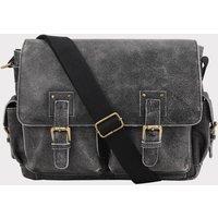 Lloyd Baker Men's Lorisa Leather Messenger Bag in Black