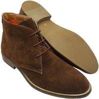 LB COMFORT Men's Monty Leather Boots in Tan | Size: 8