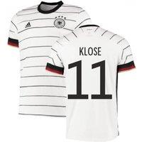 Germany Men's Mens 2020 - 2021 Home Adidas Football Shirt - Klose 11 in White | Size: 2XL