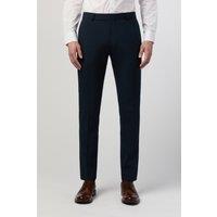 Limehaus Men's Stretch Navy Skinny Fit Trousers | Size: 30S