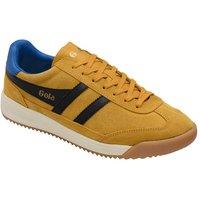 Gola Classics Men's 'Tornado 88' Suede Lace-Up Trainers in Yellow | Size: 10