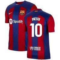 FC Barcelona Men's Mens 2023 - 2024 Home Shirt - Messi 10 in Red | Size: 2XL