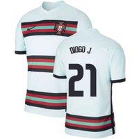 Portugal Men's Mens 2020 - 2021 Away Nike Football Shirt - Diogo J. 21 in Blue | Size: Small