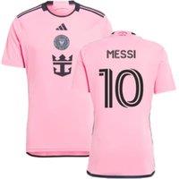 Inter Miami Men's Mens 2024 - 2025 Home Shirt - Messi 10 in Pink | Size: XL