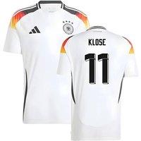 Germany Men's Mens 2024 - 2025 Home Shirt - Klose 11 in White | Size: Medium