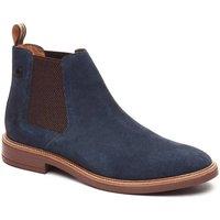 Base London Men's Sussex Chelsea Boot in Navy | Size: 12