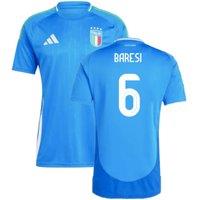 Italy Men's Mens 2024 - 2025 Home Shirt - Baresi 6 in Blue | Size: 2XL
