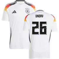 Germany Men's Mens 2024 - 2025 Home Shirt - Undav 26 in White | Size: Medium
