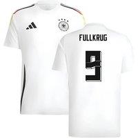 Germany Men's Mens 2024 - 2025 Home Fan Shirt - Fullkrug 9 in White | Size: XL