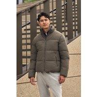 Animal Men's 'Volt' Water Resistant PFC Free Elasticated Cuffs & Hem Padded Jacket in Olive | Size: 2XL