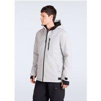 Animal Men's 'Laxx' Waterproof Breathable Outdoors Logo Snow Jacket in Grey | Size: XL