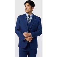 Limehaus Men's Regular Fit Blue Trousers | Size: 52S