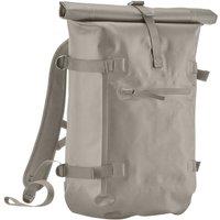 Quadra Men's Tailored Luxe Roll Top Backpack in Natural