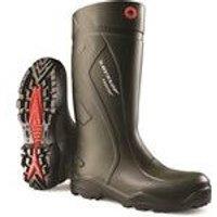 Dunlop Men's 'Purofort+' PU Wellington Boots in Green | Size: 10.5