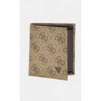 Guess Men's Milano Bifold Wallet Brown