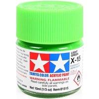 Tamiya Mini X 15 Light Green Acrylic Paint 10ml