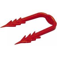 John Guest Underfloor Heating Pin Mounting Rail Pin (Pack Of 100) in Red