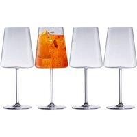 Galway Crystal Alto Spritz / Goblet Set of 4 in Clear