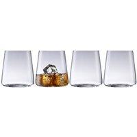 Galway Crystal Alto Tumbler Set of 4 in Clear