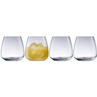 Galway Crystal Tivoli Tumbler Set of 4 in Clear