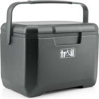 Trail Outdoor Leisure Small Cool Box 5L Insulated Hard Cooler Hot Cold Food Drink Picnic Lunch Camping in Grey