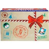 VFM e-Store Special Delivery Christmas Eve Box Elf Delivery Box, Xmas in Red