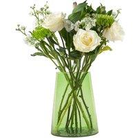 Nicola Spring Jebel Repurposed Glass Vase - 3.5 Litre in Green