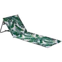 Harbour Housewares Folding Beach Lounger