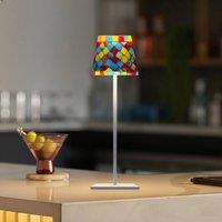 mysmartbuy Mosaic Touch Lamp 36cm Colourful Decorative Table Light