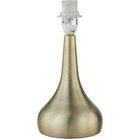 First Choice Lighting Romana - Antique Brass 23cm Touch Operated Table Lamp Base in Bronze