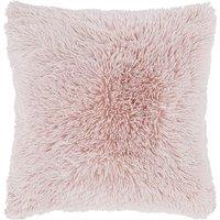 Catherine Lansfield 'Cuddly' Faux Fur Heart Cushion in Pink