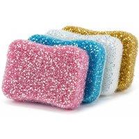 Bedsland DL 4-Pack Pearlescent Scourers - Tough & Durable Cleaning | Size: 4 Pack