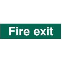 Scan Sign: Fire Exit