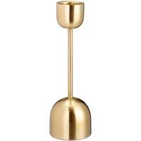 EONLION 1X 25cm Gold Metal Taper Candlestick Bell Candle Holder Stand | Size: 1X 25 cm