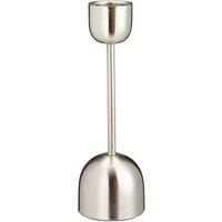 EONLION 1X 25cm Silver Metal Taper Candlestick Bell Candle Holder Stand | Size: 1X 25 cm